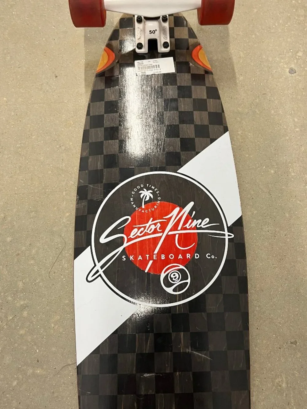 Sector 9 Ledger Mosaic Complete Longboard
